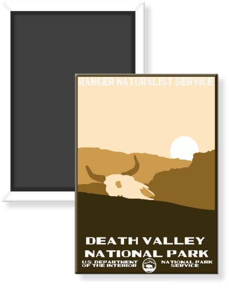 Death Valley National Park WPA Magnet