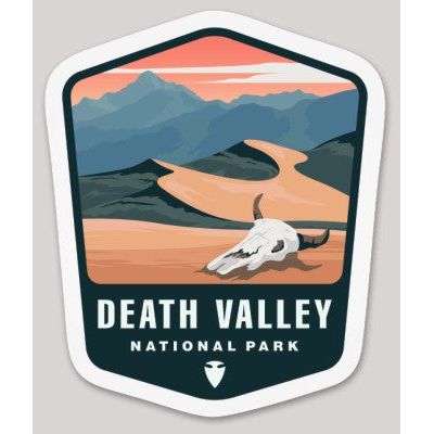 Death Valley National Park Die Cut Sticker – Arrowhead