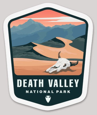 Death Valley National Park Die Cut Sticker