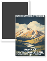 Denali National Park WPA Magnet