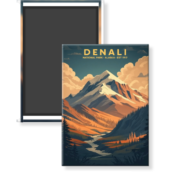 Denali National Park Magnet