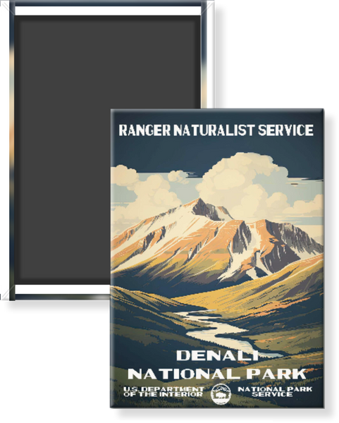 Denali National Park WPA Magnet