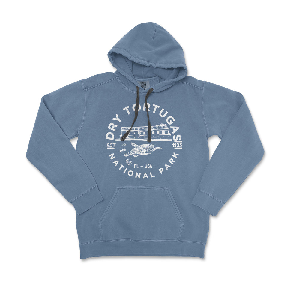 Dry Tortugas National Park Garment-Dyed Hoodie