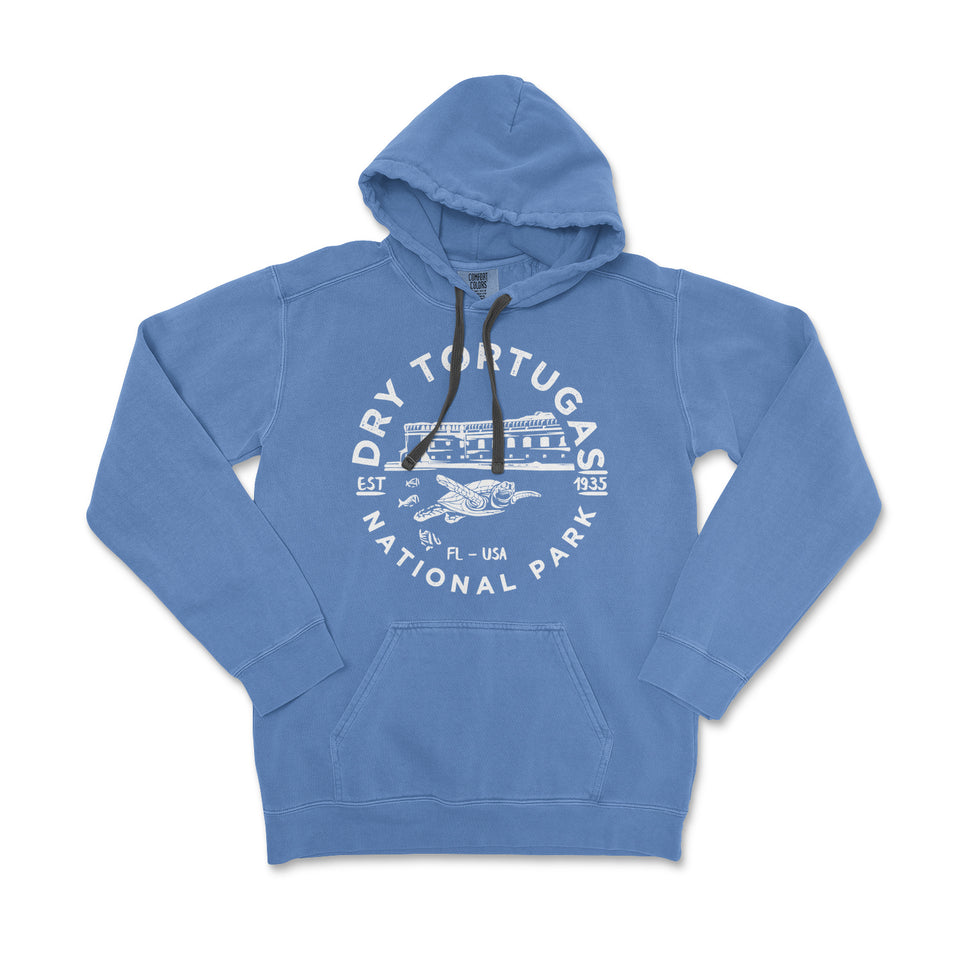 Dry Tortugas National Park Garment-Dyed Hoodie