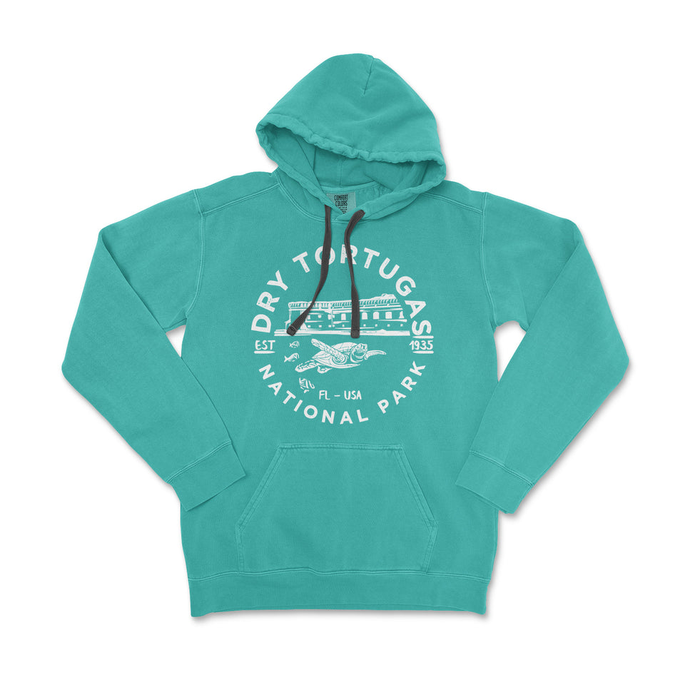 Dry Tortugas National Park Garment-Dyed Hoodie