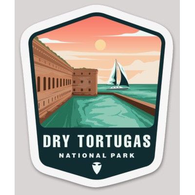 Dry Tortugas National Park Die Cut Sticker – Arrowhead