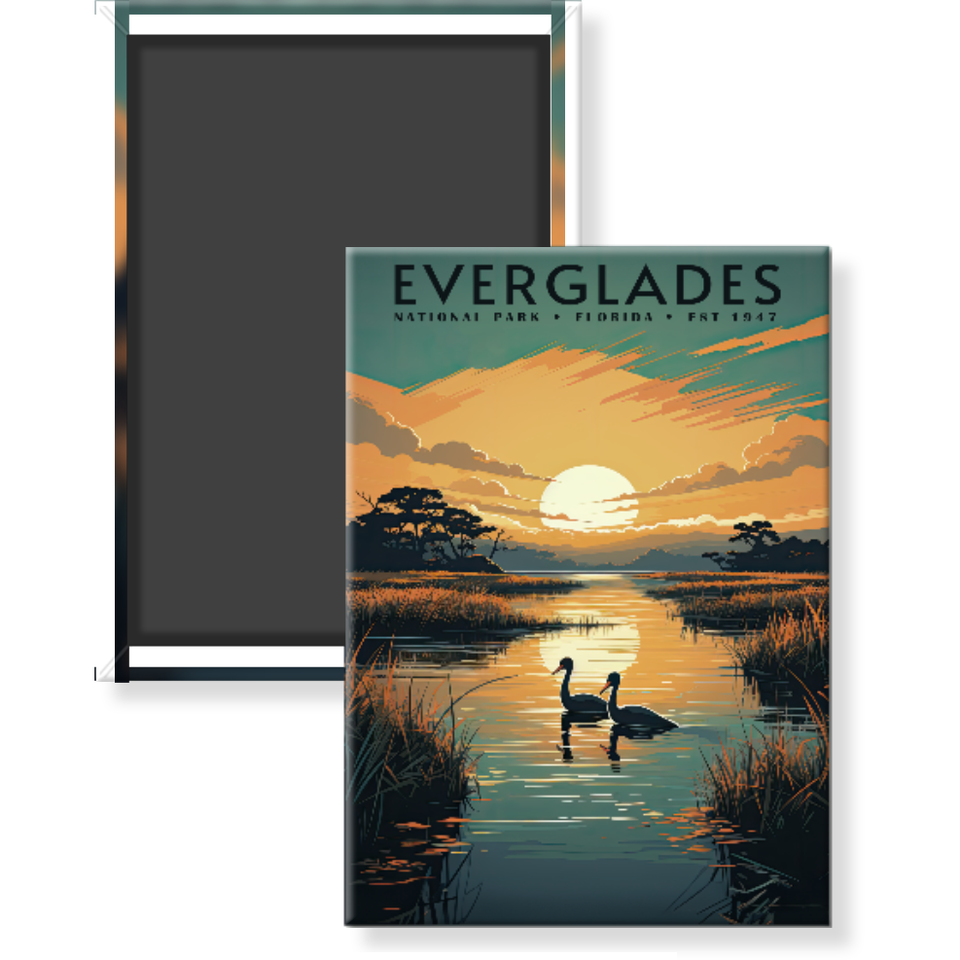Everglades National Park Magnet – Collection 1