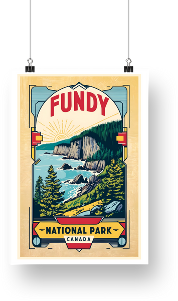 Fundy National Park Poster