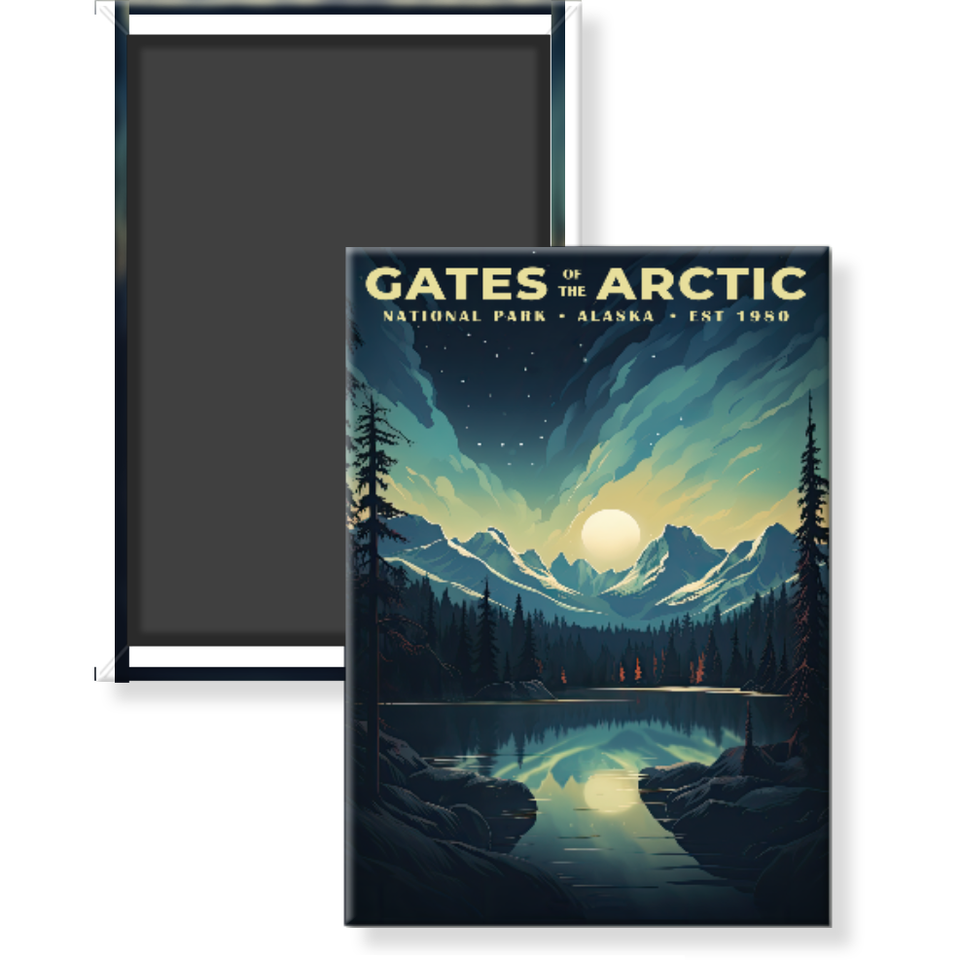 Gates of the Arctic National Park Magnet – Collection 1
