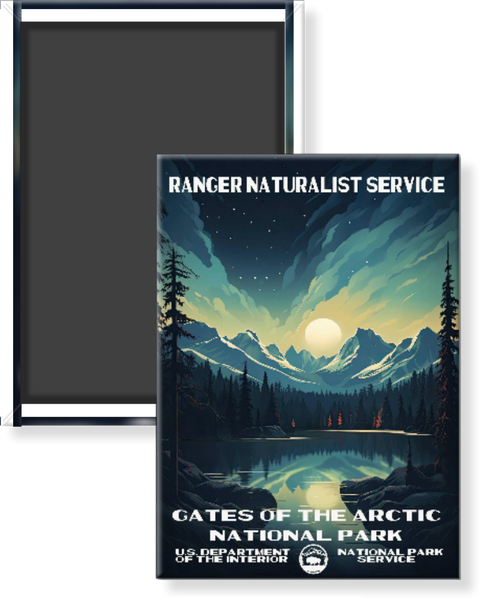 Gates of the Arctic National Park WPA Magnet