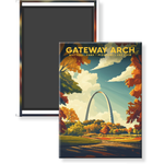 Gateway Arch National Park Magnet