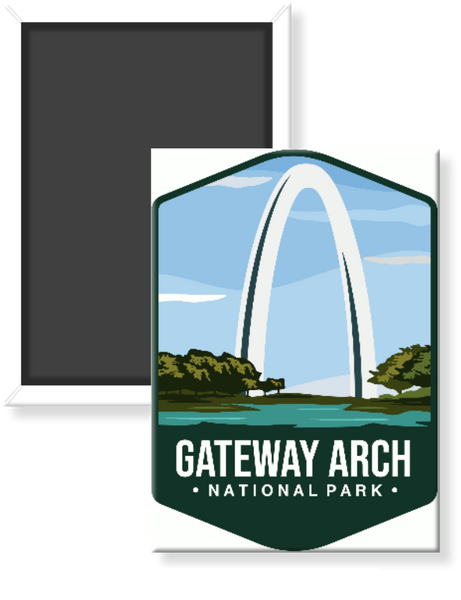 Gateway Arch National Park Magnet