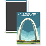 Gateway Arch National Park Magnet