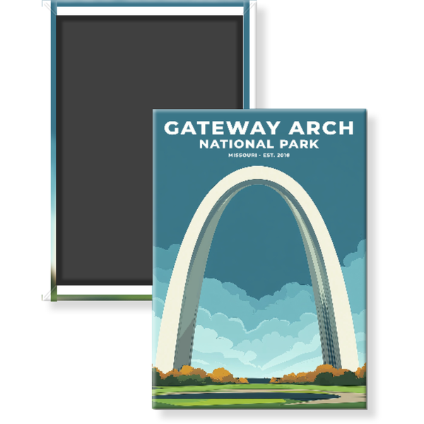 Gateway Arch National Park Magnet