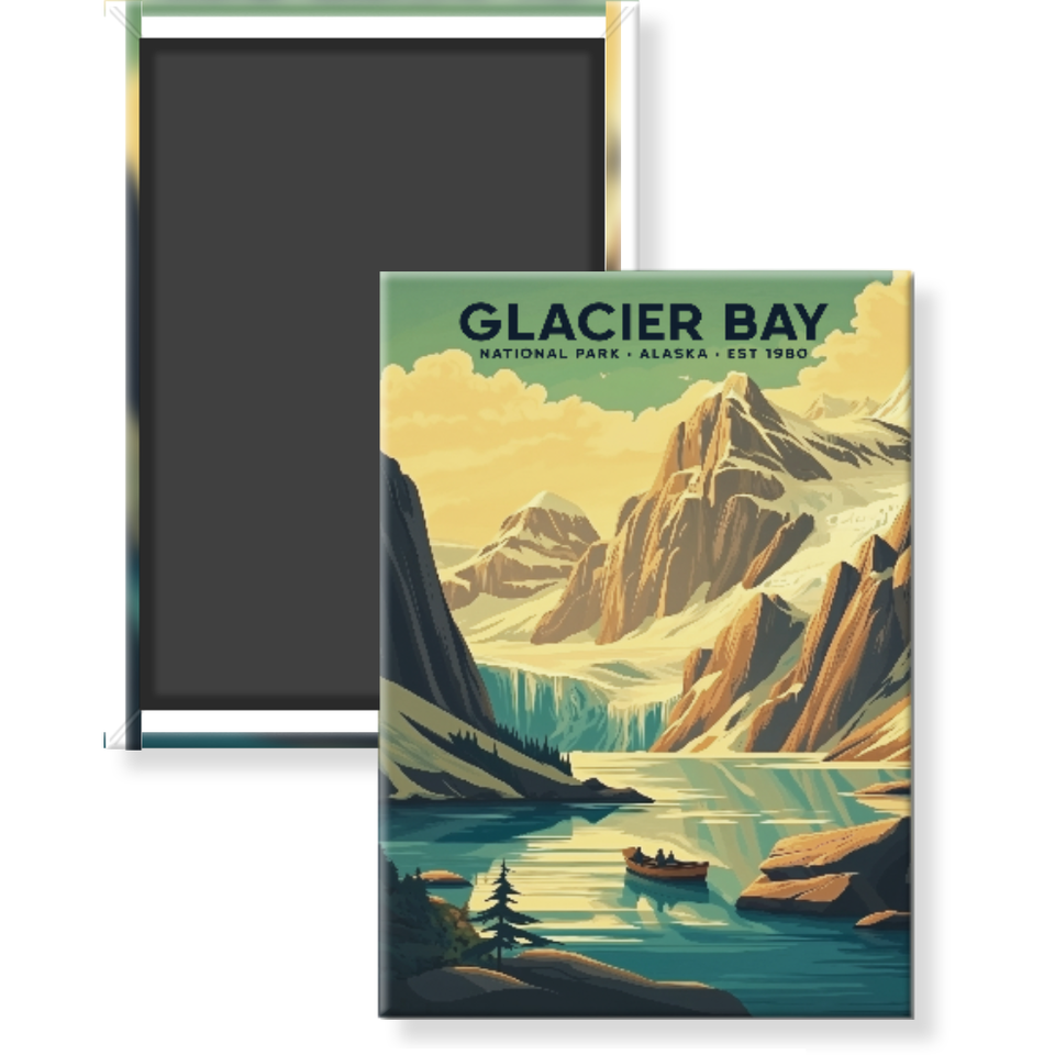 Glacier Bay National Park Magnet – Collection 3