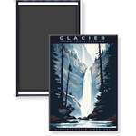 Glacier National Park Magnet - Virginia Falls