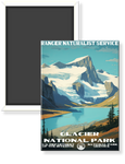 Glacier National Park WPA Magnet