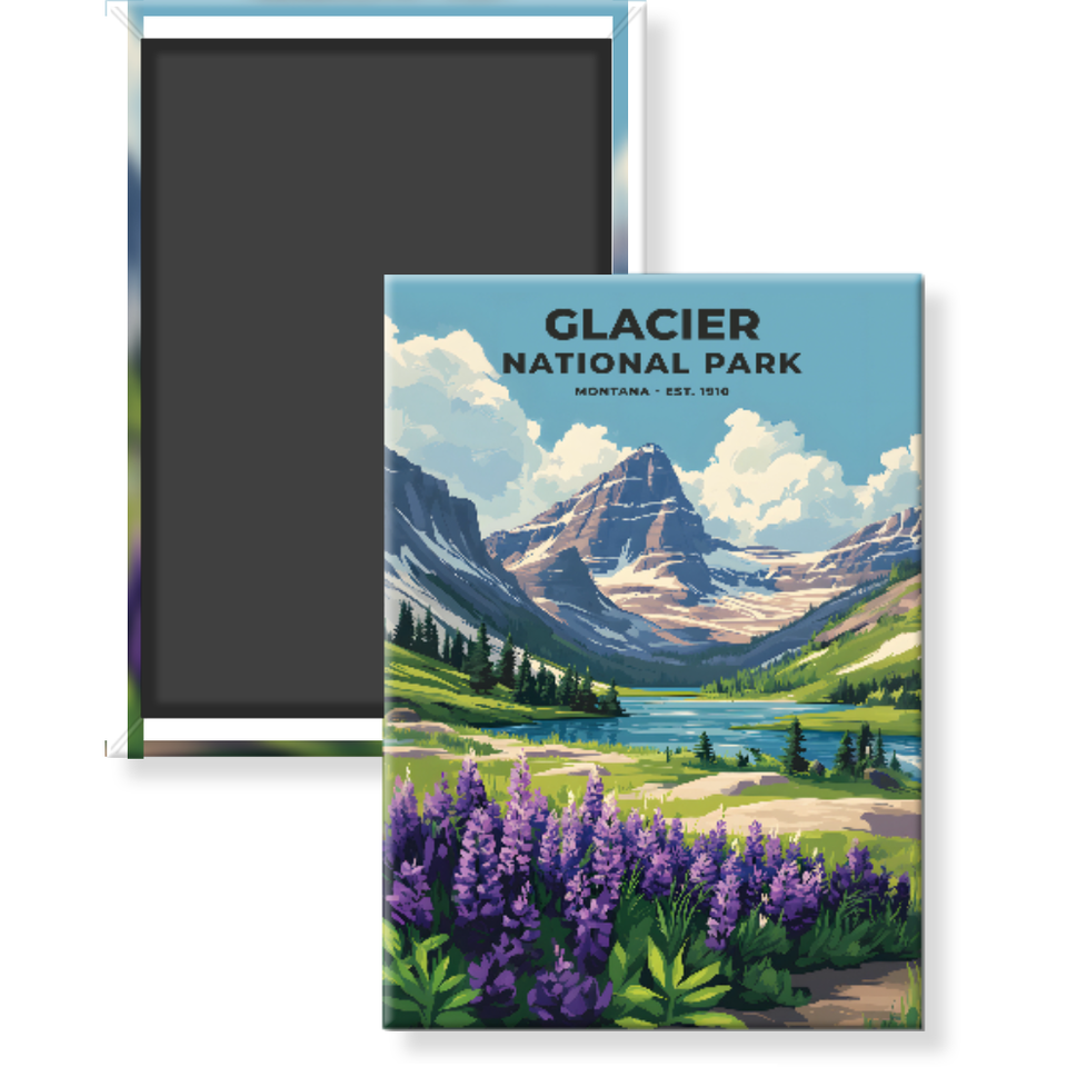 Glacier National Park Magnet – Collection 2