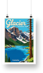 Glacier National Park Poster