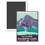 Glacier National Park WPA Magnet