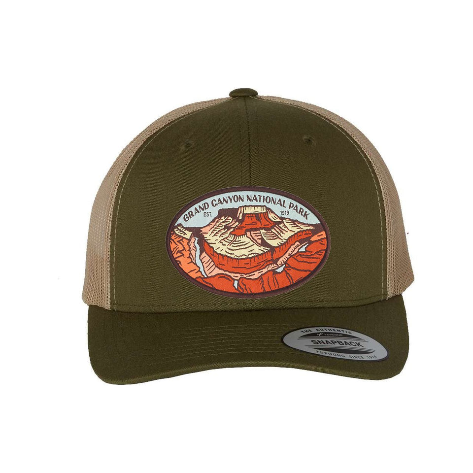 Grand Canyon National Park Mesh Snapback Hat