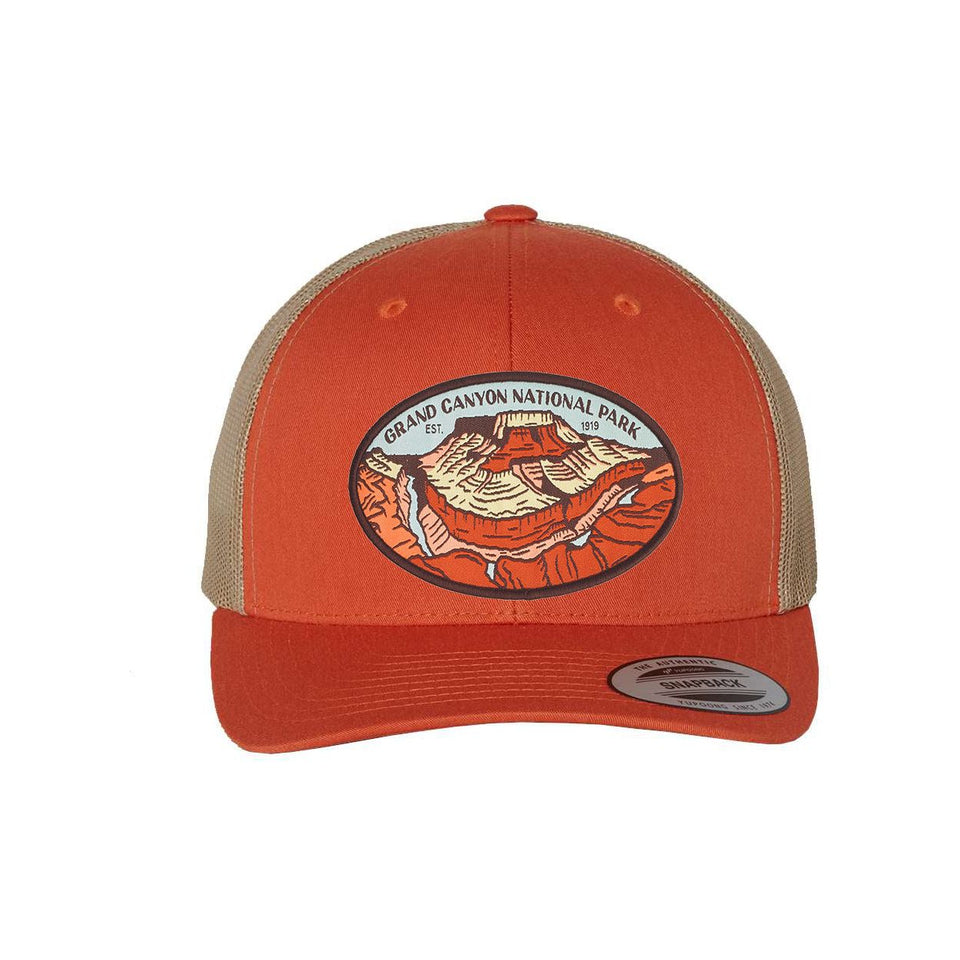 Grand Canyon National Park Mesh Snapback Hat