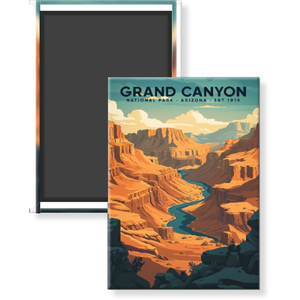 Grand Canyon National Park Magnet – Collection 3