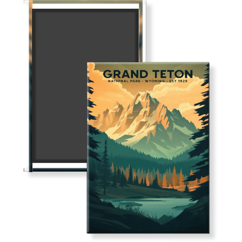 Grand Teton National Park Magnet – Collection 3