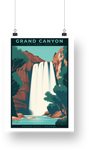 Grand Canyon National Park Poster - Havasu Falls