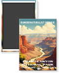 Grand Canyon National Park WPA Magnet
