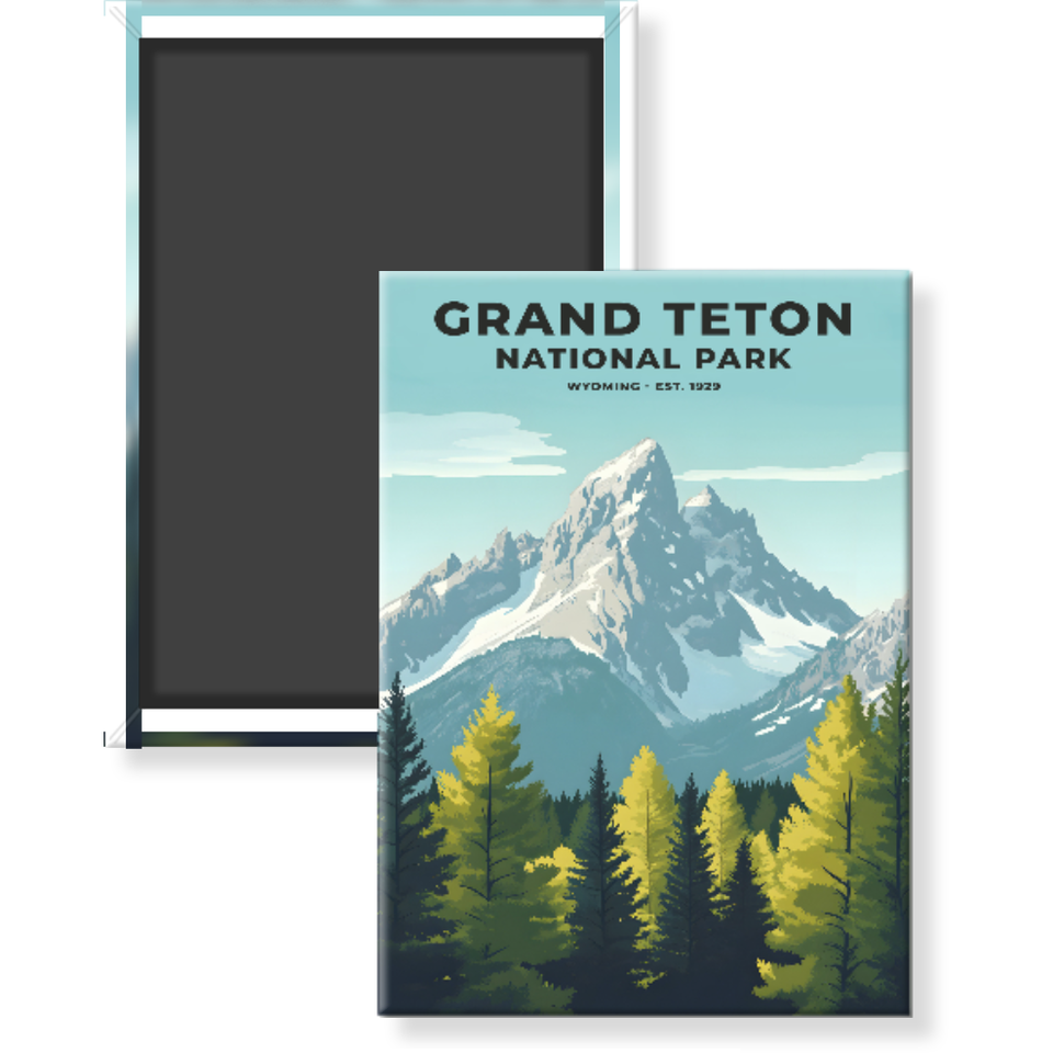 Grand Teton National Park Magnet – Collection 2