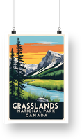 Grasslands National Park Poster