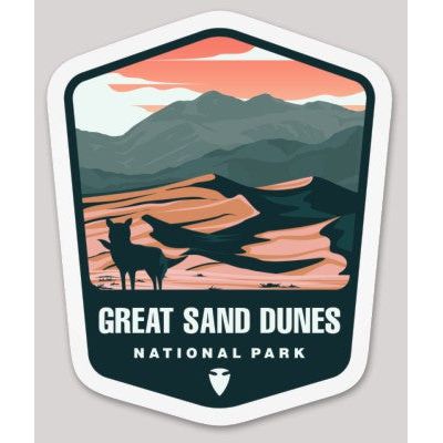 Great Sand Dunes National Park Die Cut Sticker – Arrowhead