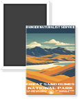 Great Sand Dunes National Park WPA Magnet