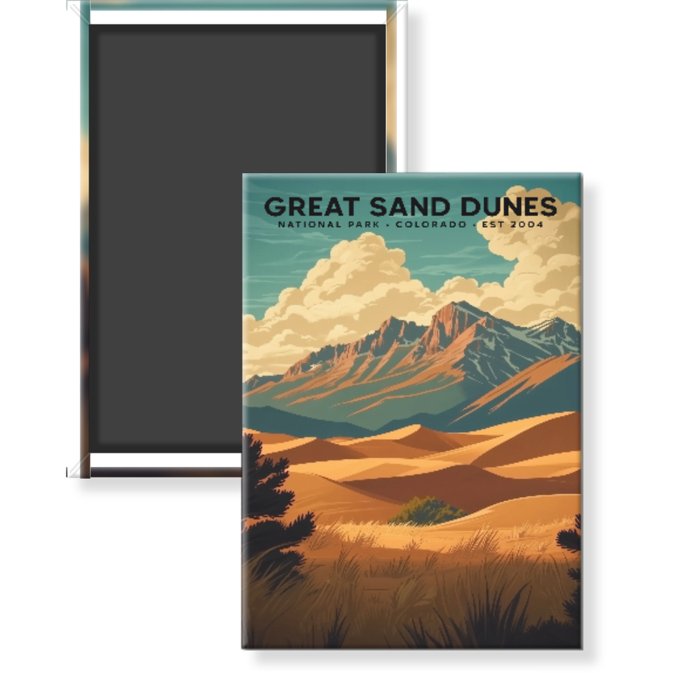 Great Sand Dunes National Park Magnet – Collection 3
