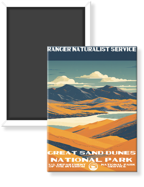 Great Sand Dunes National Park WPA Magnet