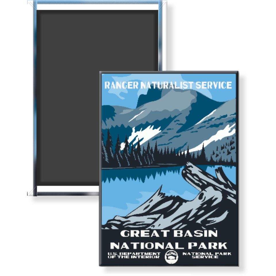 Great Basin National Park Magnet – WPA Style