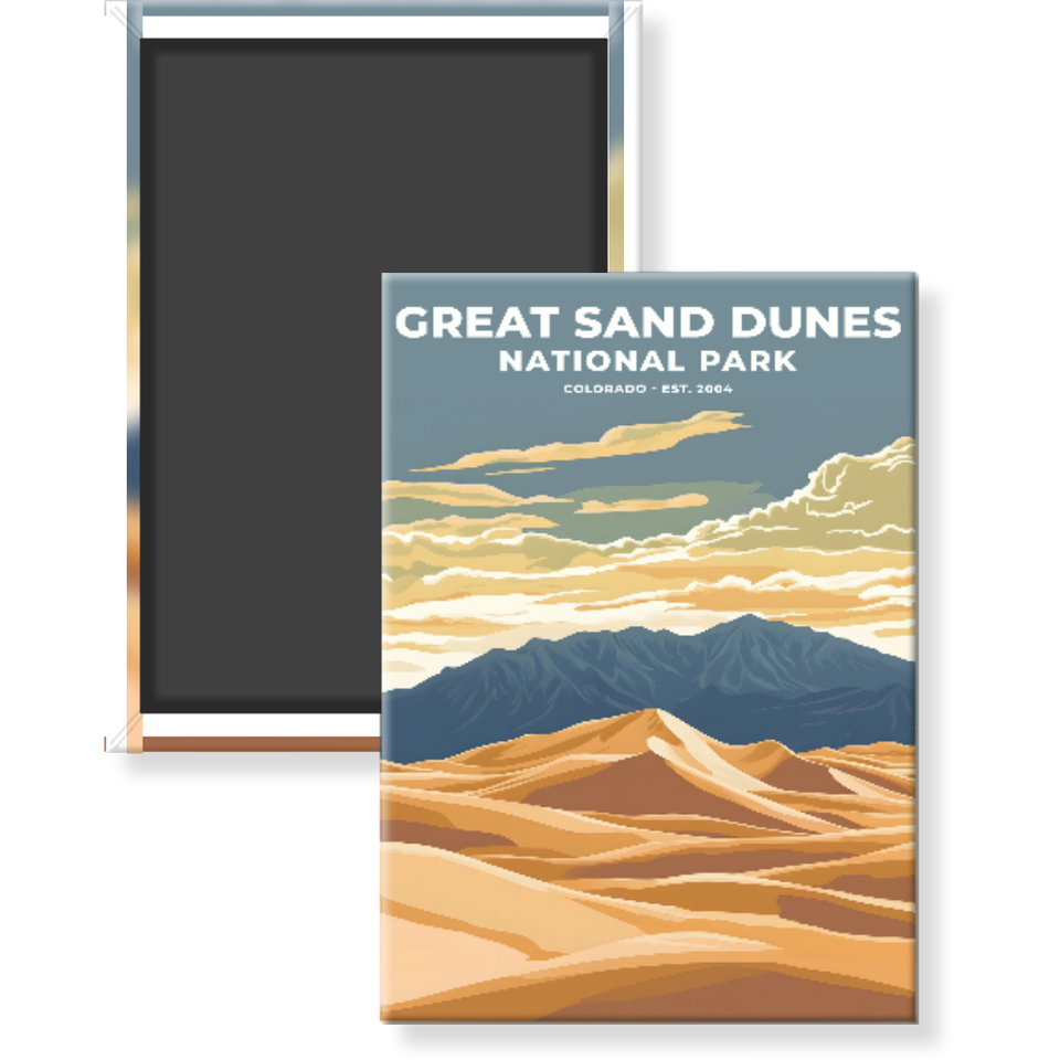 Great Sand Dunes National Park Magnet – Collection 2