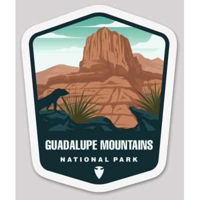 Guadalupe Mountains National Park Die Cut Sticker – Arrowhead