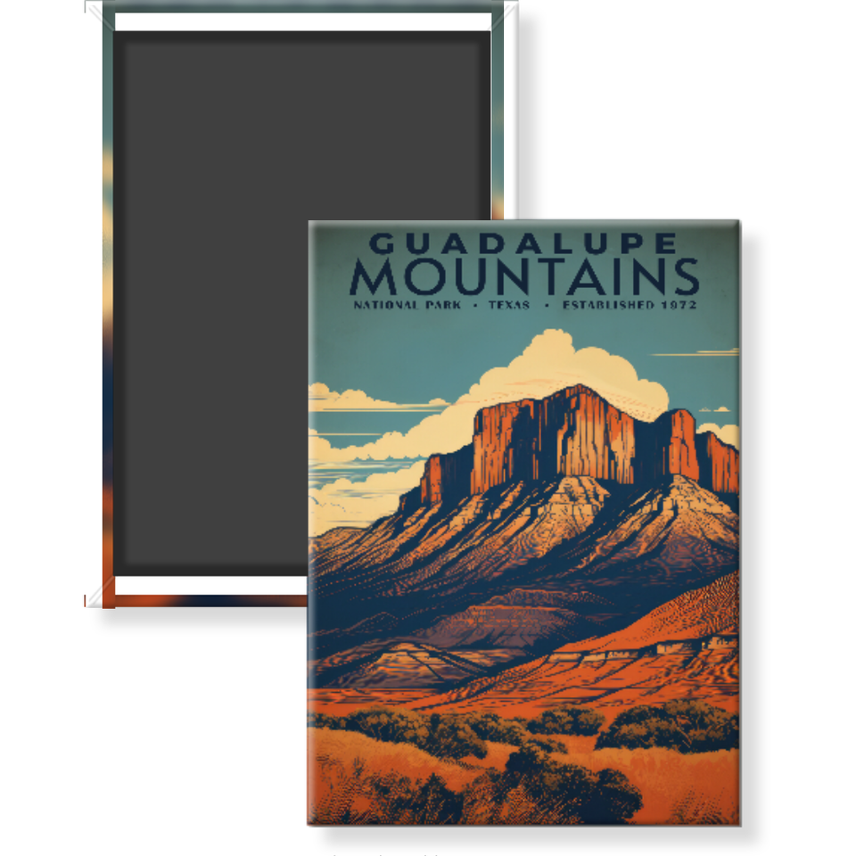 Guadalupe National Park Magnet – Collection 1