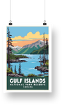 Gulf Islands National Park Poster