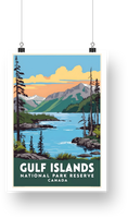 Gulf Islands National Park Poster