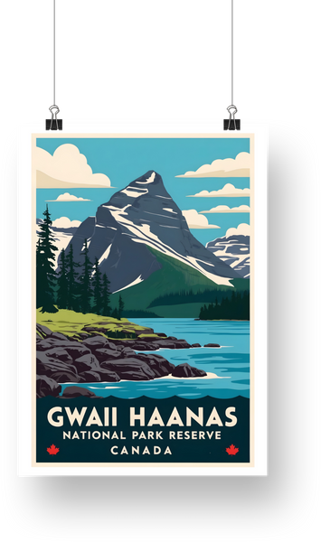 Gwaii Haanas National Park Poster