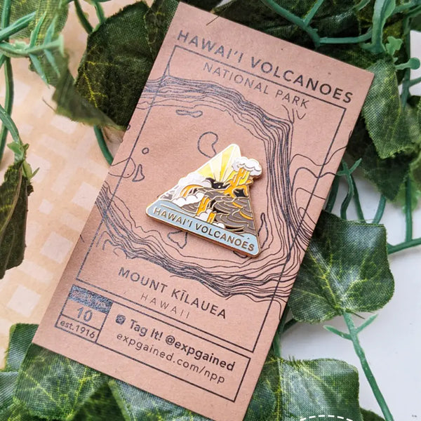 Volcano Pin Hawaii Volcanoes National Park Pin – The National Park Store
