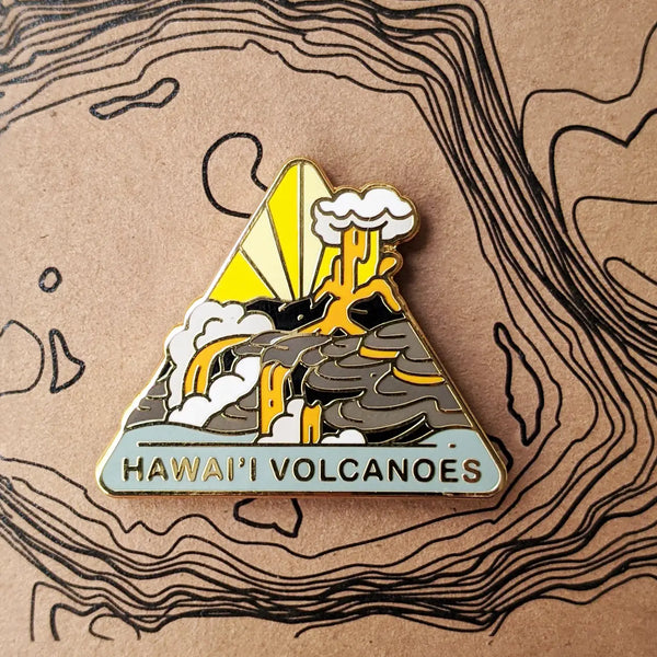 Hawaii Volcanoes National Park Pin