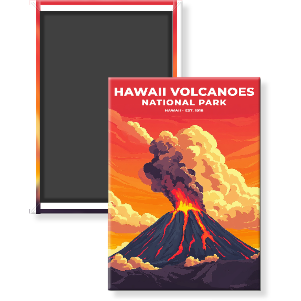 Hawaii Volcanoes National Park Magnet – Collection 2
