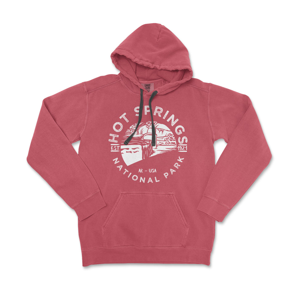 Hot Springs National Park Garment-Dyed Hoodie