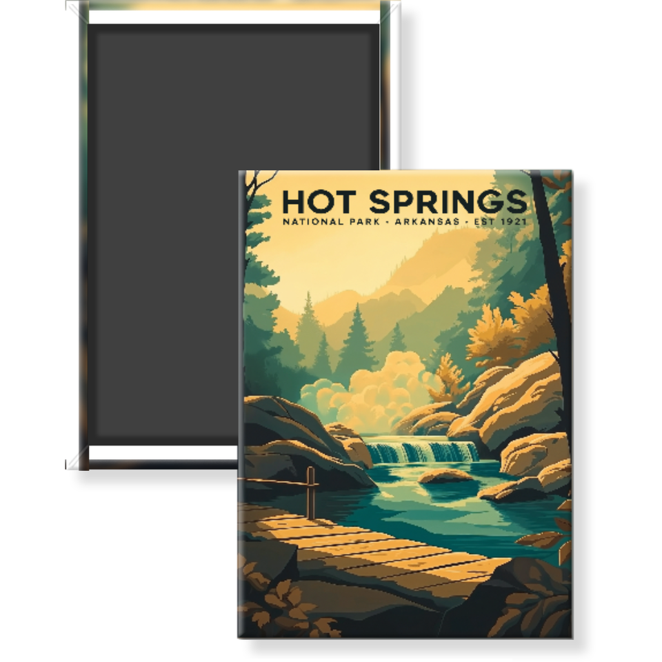 Hot Springs National Park Magnet – Collection 3