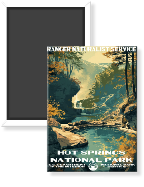 Hot Springs National Park WPA Magnet