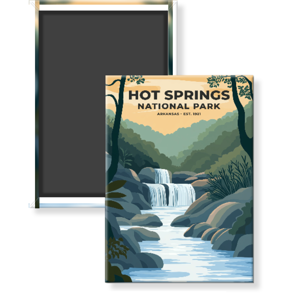 Hot Springs National Park Magnet – Collection 2